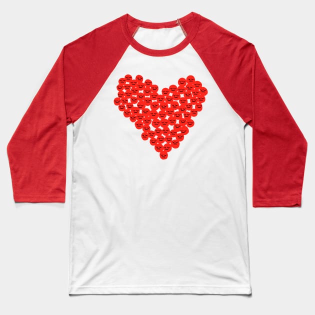 I Heart You Baseball T-Shirt by k8_thenotsogreat